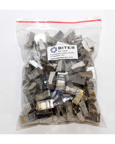 US060A (100шт). Разъем RJ-45. 5bites в Кемерово