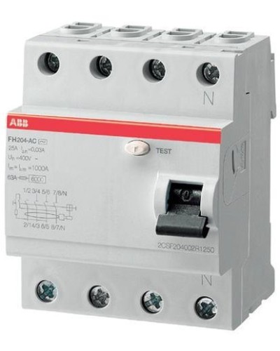FH204 AC-40/0,03 (2CSF204004R1400). Выключатель дифференциального тока (УЗО). ABB в Кемерово