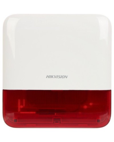 DS-PS1-E-WE Red Indicator. Оповещатель свето-звуковой радиоканальный уличный. AX PRO Hikvision в Кемерово