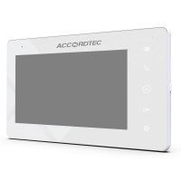 AT-VD720W WH. Монитор домофона цветной с функцией «свободные руки». AccordTec