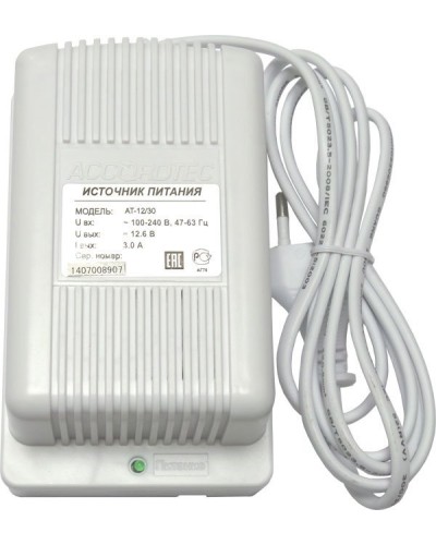 AT-12/30 (белый). Источник стабилизированного питания. AccordTec в Кемерово