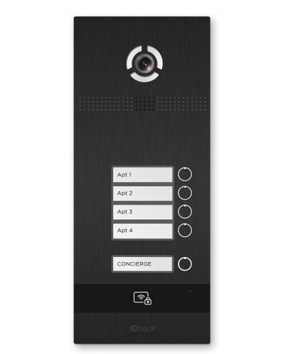 BI-04FB BLACK. Вызывная панель IP-домофона. BAS-IP в Кемерово