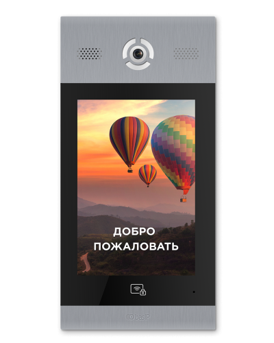 AA-14FB SILVER. Вызывная панель подъездного IP-домофона. BAS-IP в Кемерово
