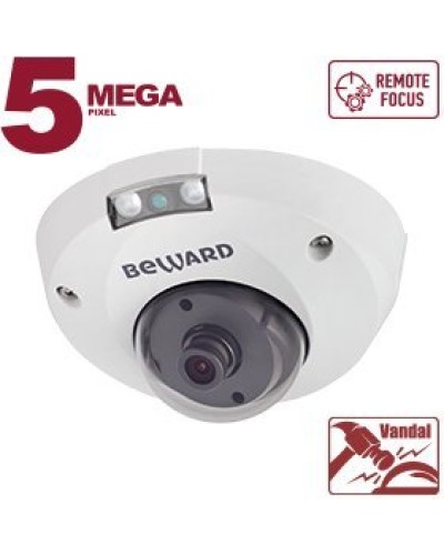 B5320DMR (2.8мм). Видеокамера IP купольная. Beward в Кемерово