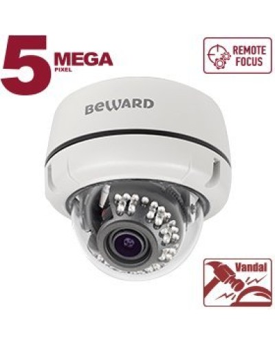 B5350DVZ (2.7-13.5мм). Видеокамера IP купольная. Beward в Кемерово