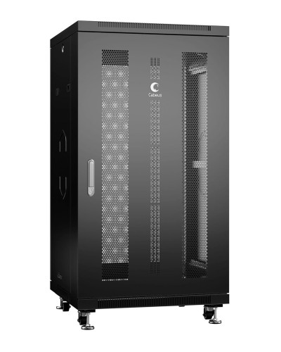 ND-05C-22U60/80-BK (8563c). Шкаф телекоммуникационный 19 напольный 22U. CABEUS в Кемерово
