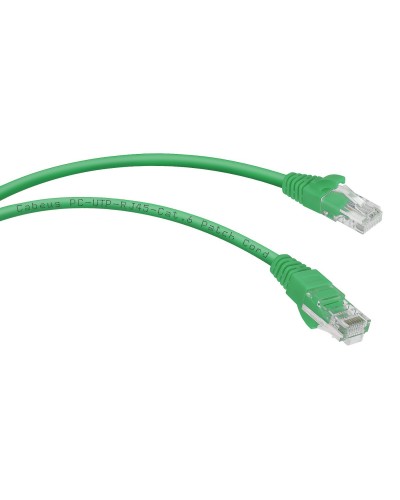 PC-UTP-RJ45-Cat.6-3m-GN (8687c), зелёный. Патч-корд медный. CABEUS в Кемерово