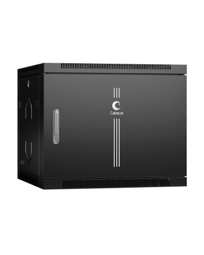 SH-05F-9U60/35m-BK (8611c). Шкаф телекоммуникационный 19 настенный 9U. CABEUS в Кемерово