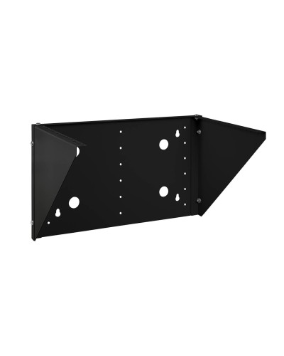 NC-6U-V-BK (12027c). Кронштейн настенный вертикальный 19 6U, цвет черный. CABEUS в Кемерово