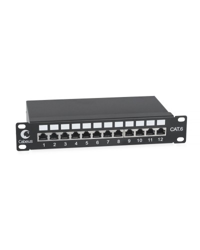 PL-12-Cat.6 (7953c). Патч-панель 10. CABEUS в Кемерово