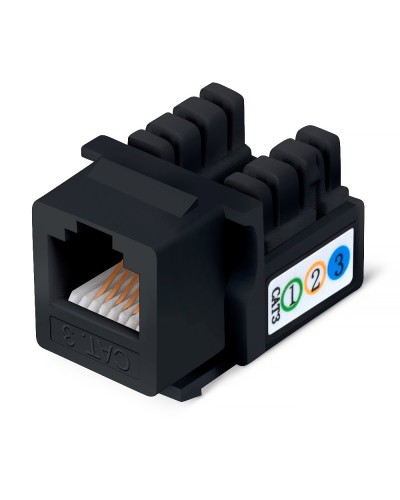 KJ-RJ12-90-BK (9481c): Вставка Keystone Jack в Кемерово