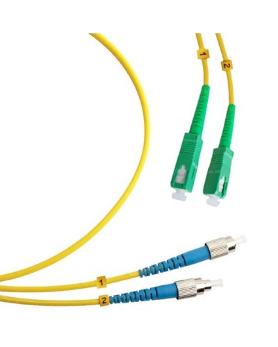 FOP(d)-9-SC/APC-FC/UPC-1,5m (8122c). Патч-корд оптический. CABEUS в Кемерово