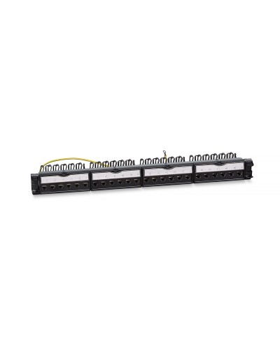 PL-24-KJ-RJ45-Cat.6a-SH-180T (11834c): Патч-панель 19" (1U), 24 порта RJ-45, категория 6a, полностью экранированная в Кемерово
