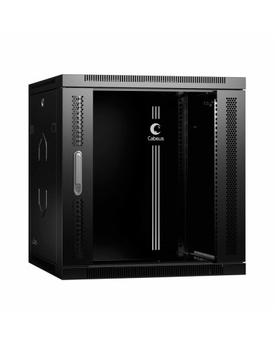 SH-05F-12U60/45-R-BK (10769c). Шкаф телекоммуникационный 19 настенный 12U. CABEUS в Кемерово