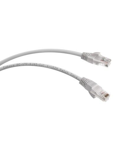 PC-UTP-RJ45-Cat.6-1m-LSZH (8877c), серый. Патч-корд медный. CABEUS в Кемерово
