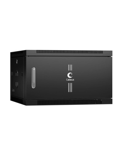 SH-05F-6U60/45m-BK (8599c). Шкаф телекоммуникационный 19 настенный 6U. CABEUS в Кемерово