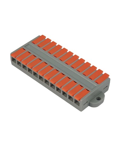MX662-12R (11420c). Клемма соединительная универсальная проходная 12 полюсов. CABEUS в Кемерово
