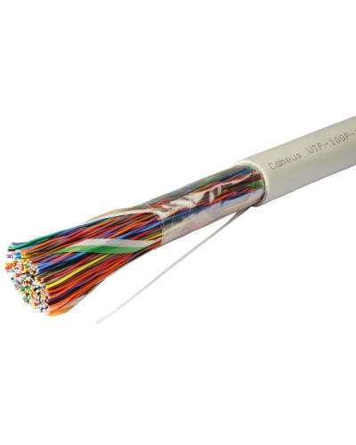 UTP-100P-Cat.3-IN (7284c). Кабель «витая пара» (LAN) для структурированных систем связи. CABEUS в Кемерово