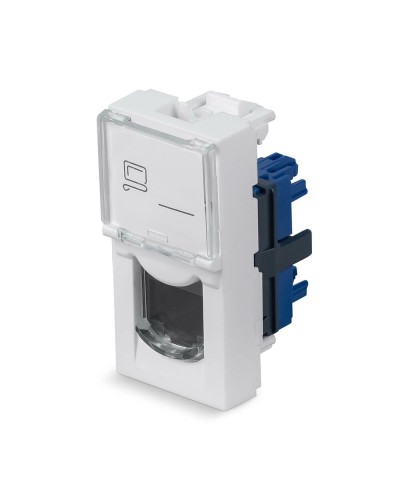 KJ-RJ45-Cat.6-180T-FP-L-22,5 (11840c): Вставка Keystone Jack RJ-45 в Кемерово