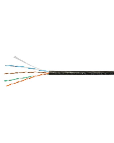 UTP-4P-Cat.5e-SOLID-LSZH-BK-100 (9781c-5). Кабель «витая пара» (LAN) для структурированных систем связи. CABEUS в Кемерово