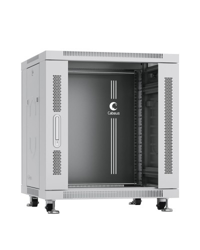 SH-05C-12U60/80 (7646c). Шкаф телекоммуникационный 19 напольный 12U. CABEUS в Кемерово