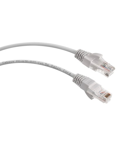 PC-UTP-RJ45-Cat.5e-15m-LSZH (9592c), серый. Патч-корд медный. CABEUS в Кемерово