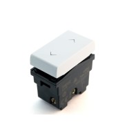 CAME AV45B51 (88009-0040) белый. Выключатель без фиксации. CAME