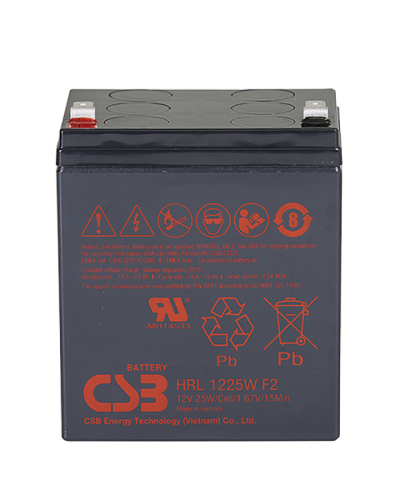 CSB HRL 1225W. Аккумулятор герметичный свинцово-кислотный. CSB в Кемерово