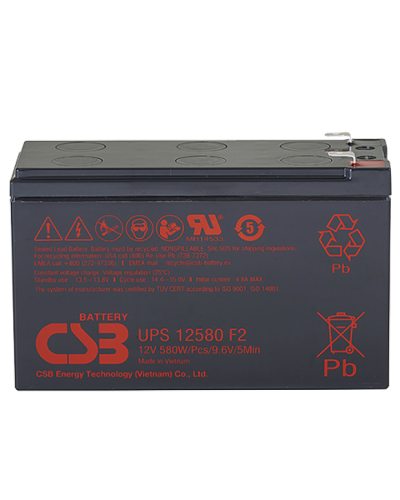 CSB UPS 12580. Аккумулятор герметичный свинцово-кислотный. CSB в Кемерово