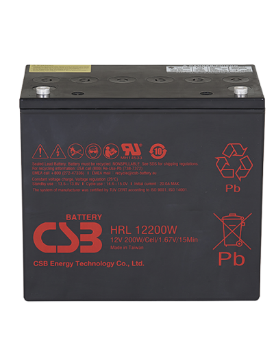 CSB HRL 12200W FR. Аккумулятор герметичный свинцово-кислотный. CSB в Кемерово