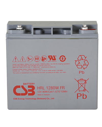 CSB HRL 1280W FR. Аккумулятор герметичный свинцово-кислотный. CSB в Кемерово