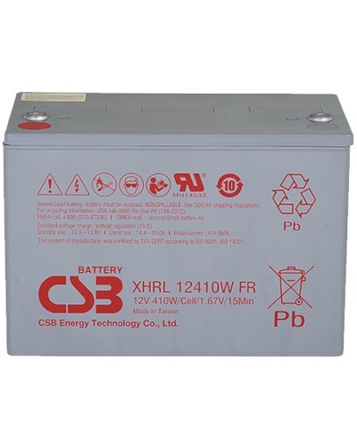 CSB XHRL 12410W FR. Аккумулятор герметичный свинцово-кислотный. CSB в Кемерово