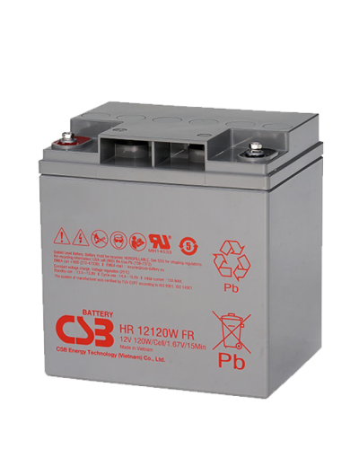 CSB HR 12120W FR. Аккумулятор герметичный свинцово-кислотный. CSB в Кемерово