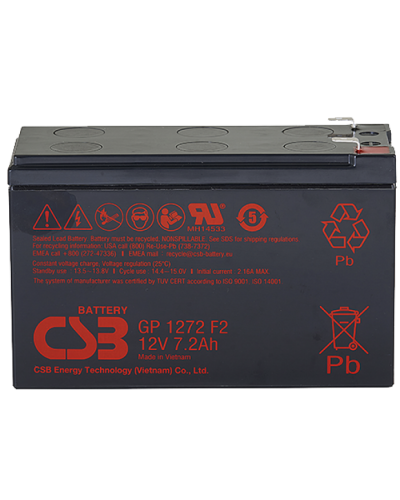 CSB GP 1272 F2. Аккумулятор герметичный свинцово-кислотный. CSB в Кемерово