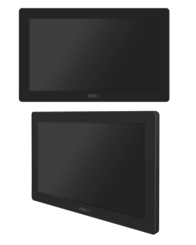 CTV-IM1030W Cloud 10 B (чёрный). Монитор домофона цветной. CTV в Кемерово
