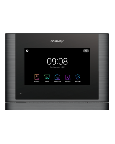CDV-704MF (темное серебро). Монитор видеодомофона цветной. Commax в Кемерово