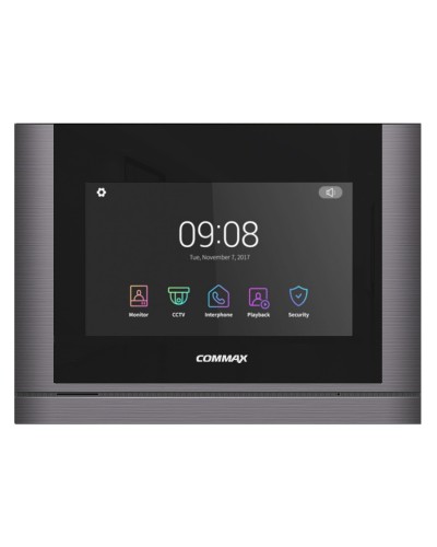 CDV-1024MA (темное серебро). Монитор видеодомофона цветной. Commax в Кемерово