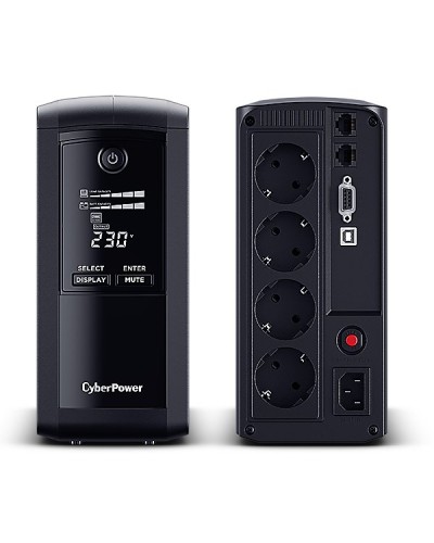VP1000ELCD. Источник бесперебойного питания. CyberPower в Кемерово