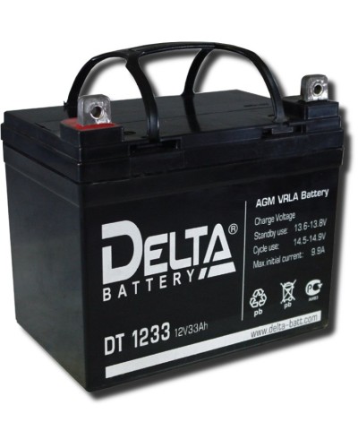 Delta DT 1233. Аккумулятор герметичный свинцово-кислотный. Delta в Кемерово
