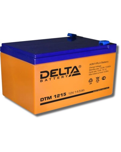Delta DTM 1215. Аккумулятор герметичный свинцово-кислотный. Delta в Кемерово