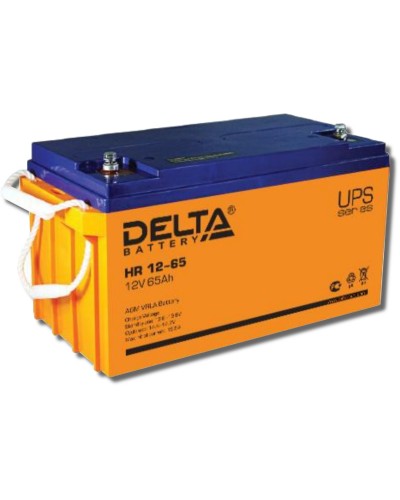 Delta HR 12-65. Аккумулятор герметичный свинцово-кислотный. Delta в Кемерово