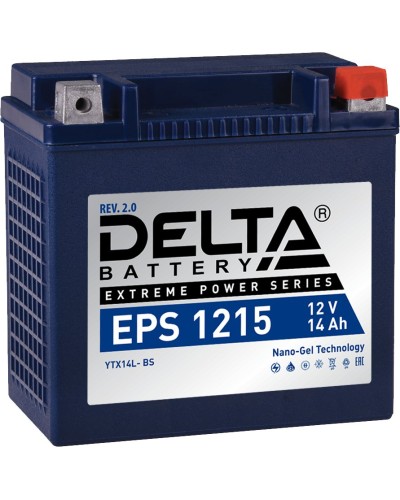 Delta EPS 1215. Аккумулятор герметичный свинцово-кислотный стартерный. Delta в Кемерово