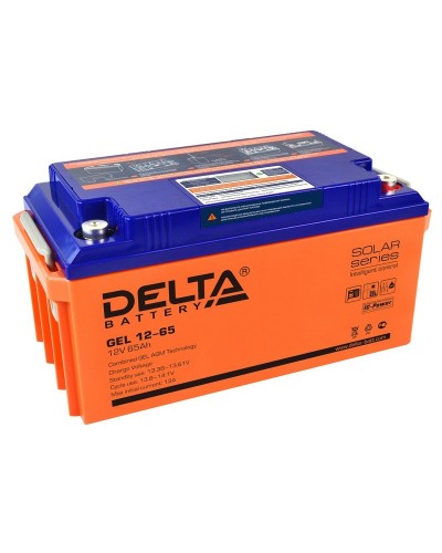 Delta GEL 12-65. Аккумулятор герметичный свинцово-кислотный. Delta в Кемерово