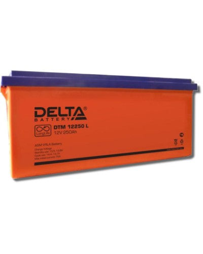 Delta DTM 12250 L. Аккумулятор герметичный свинцово-кислотный. Delta в Кемерово