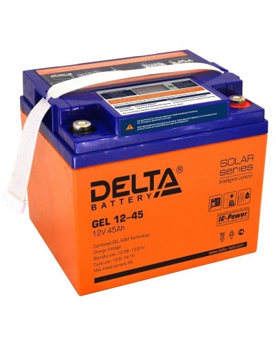 Delta GEL 12-45. Аккумулятор герметичный свинцово-кислотный. Delta в Кемерово