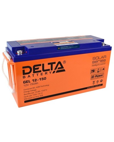 Delta GEL 12-150. Аккумулятор герметичный свинцово-кислотный. Delta в Кемерово