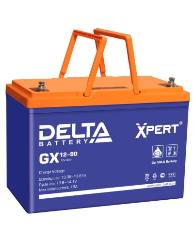 Delta GX 12-90. Аккумулятор герметичный свинцово-кислотный. Delta в Кемерово