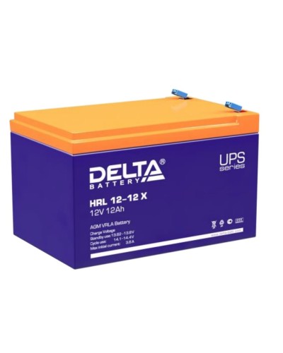 Delta HRL 12-12 X. Аккумулятор герметичный свинцово-кислотный. Delta в Кемерово