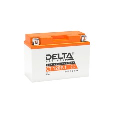 Delta CT 1209.1. Аккумулятор герметичный свинцово-кислотный стартерный. Delta