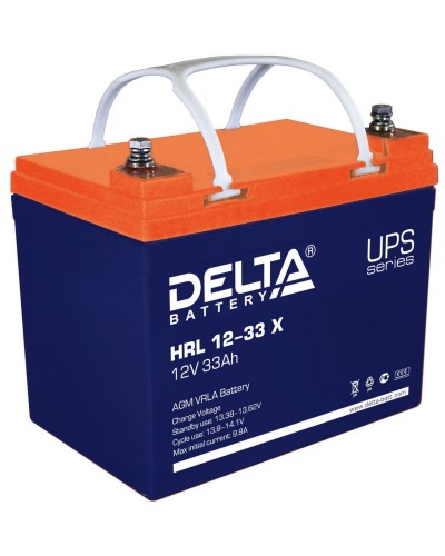 Delta HRL 12-33 X. Аккумулятор герметичный свинцово-кислотный. Delta в Кемерово
